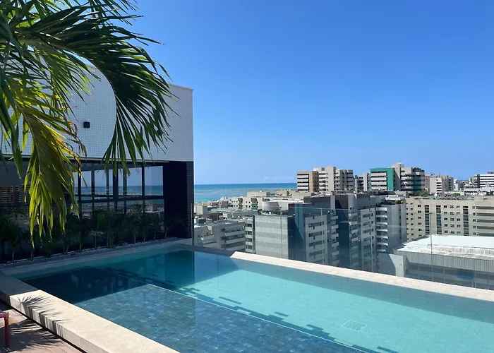 Apto Moderno Com Vista Para O Mar Da Jatiuca